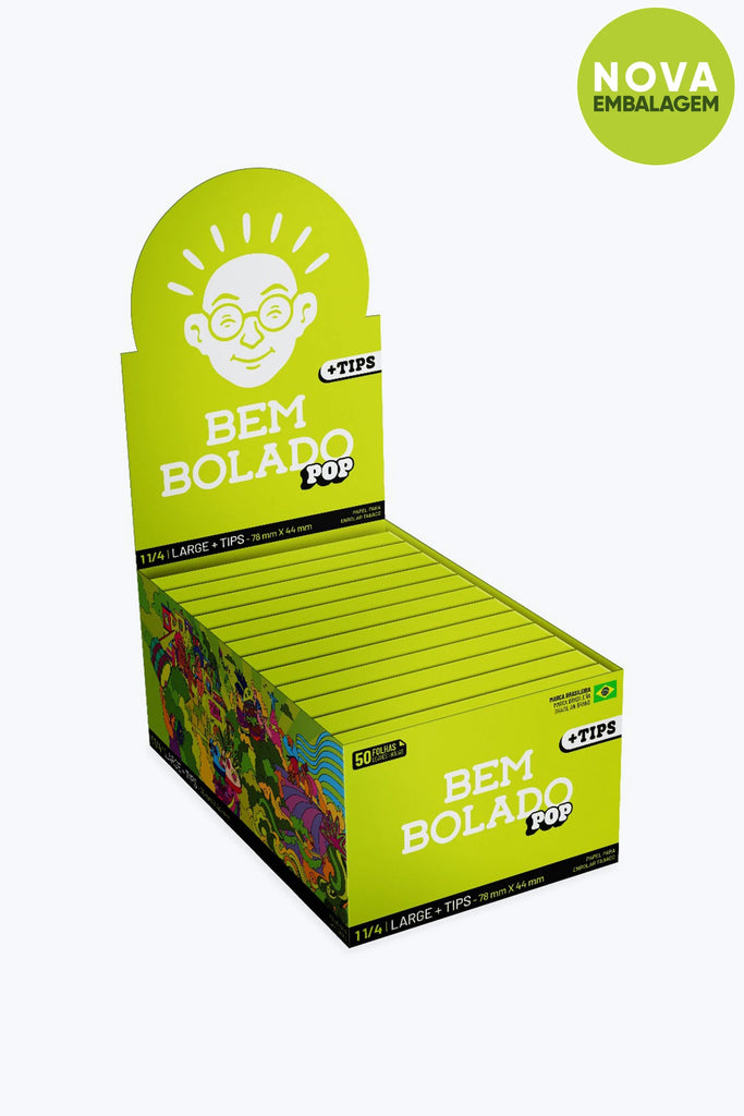 Display Seda Bem Bolado Pop 1 1/4 Large +Tips