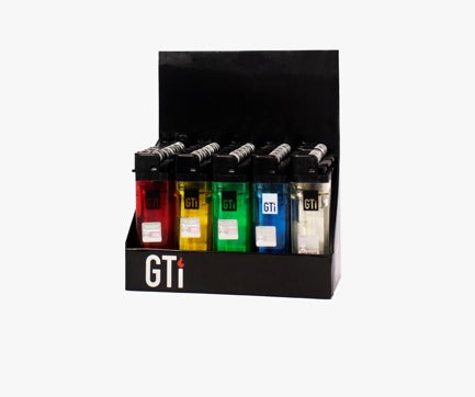 Isqueiro GTI Master Transparente Bandeja GTILGTB