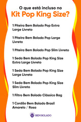 SEDA BEM BOLADO POP KING SIZE EXTRA LARGE